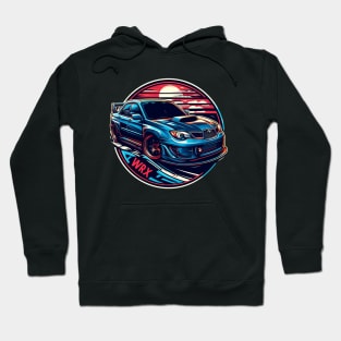 Subaru Impreza WRX Sunrise Graphic Hoodie